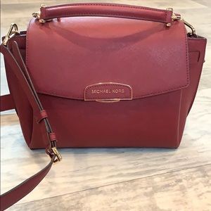 Authentic Michael Kors Maroon Handbag